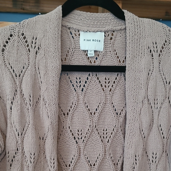 Boho Open-Front Cardigan - Picture 2 of 5